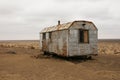 Abandoned dwelling in the desert Royalty Free Stock Photo