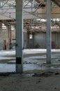 Abandoned factory 15 (focus on the 2 columns)