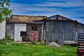 Abandoned factory building with broken windows in lake mills WI