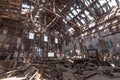 Abandoned factory, Humberstone ghost town, Atacama desert, Chile Royalty Free Stock Photo