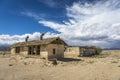 Abandoned Farm Building - Mojave Desert, California Royalty Free Stock Photo