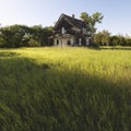 Abandoned farm house.