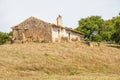 Abandoned farm house and plantation in Santiago do Cacem Royalty Free Stock Photo