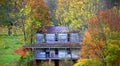 Abandoned Farm House With Tin Roof Royalty Free Stock Photo