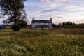 Abandoned Farm House at Sunset - Kentucky