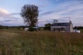 Abandoned Farm House at Sunset - Kentucky