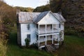 Abandoned Folk Victorian Farmhouse - West Virginia Royalty Free Stock Photo