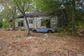 Abandoned Farmhouse Located in Rural East Texas. Tyler, TX Royalty Free Stock Photo