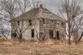 Abandoned Farmhouse in South Dakota slowly decays