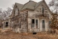 Abandoned Farmhouse in South Dakota slowly decays