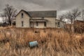 Abandoned Farmhouse in South Dakota slowly decays