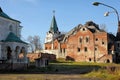 Abandoned Feodorovsky gorodok in Tsarskoye Selo, St.Petersburg,