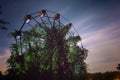 Abandoned Ferris Wheel Royalty Free Stock Photo