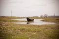 Abandoned Fisherman Boat Royalty Free Stock Photo