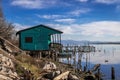 Abandoned fisherman's house