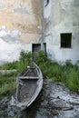 Abandoned fishing boat Royalty Free Stock Photo