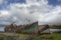 Abandoned fishing Boats