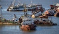 Abandoned fishing vessels in Uraguay