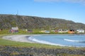 Abandoned fishing village Hamningberg in Finnmark, Northern Norway