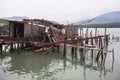 Abandoned in the fishing village on Ko Chang island, Thailand. Nature. Royalty Free Stock Photo