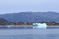 The abandoned fishing village of Qoornoq in Southwest Greenland. Royalty Free Stock Photo