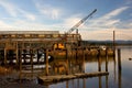 Abandoned fishing wharf