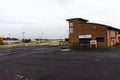 Abandoned five aside pitches and building