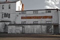 Abandoned Flour Mill in Clovis, New Mexico Royalty Free Stock Photo