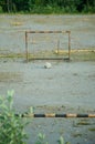 Abandoned football field