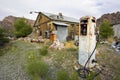 Abandoned gas pump