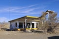 Abandoned gas station Royalty Free Stock Photo