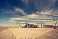 Abandoned Gas Station along Route 66 Royalty Free Stock Photo