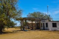 Abandoned Gas Station on Historic Route 66 Royalty Free Stock Photo