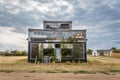 An abandoned general store in Robsart, SK Royalty Free Stock Photo