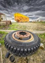 Abandoned ghost town, Cisco, Utah Royalty Free Stock Photo