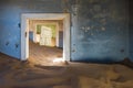 Abandoned ghost town of Kolmanskop in Namibia Royalty Free Stock Photo