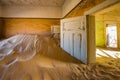 Abandoned ghost town of Kolmanskop in Namibia