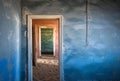 Abandoned ghost town of Kolmanskop in Namibia Royalty Free Stock Photo