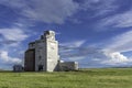An abandoned grain elevator in Parry, Saskatchewan, Canada