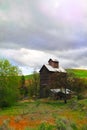 Abandoned Grain Elevator Royalty Free Stock Photo