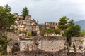 Abandoned Greek village Kayakoy, Fethiye, Turkey Royalty Free Stock Photo