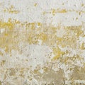 Abandoned grunge stucco wall. Peeling paint on wall. Royalty Free Stock Photo