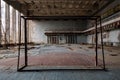 Abandoned Gymnasium in Pripyat Royalty Free Stock Photo