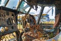 Abandoned helicopter at the China Military Aviation Museum