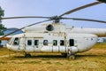 Abandoned helicopter at the China Military Aviation Museum