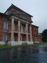 Abandoned historical mansion