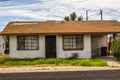 Abandoned Home With Bars On Windows Royalty Free Stock Photo