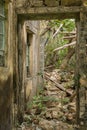 Abandoned homes on Yim Tin Tsai, an island in Sai Kung, Hong Kong, which is home to an abandoned fishing village. Royalty Free Stock Photo