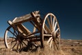 Abandoned horse cart Royalty Free Stock Photo