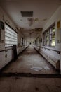 Abandoned Hospital - Brecksville Veterans Administration - Ohio Royalty Free Stock Photo
